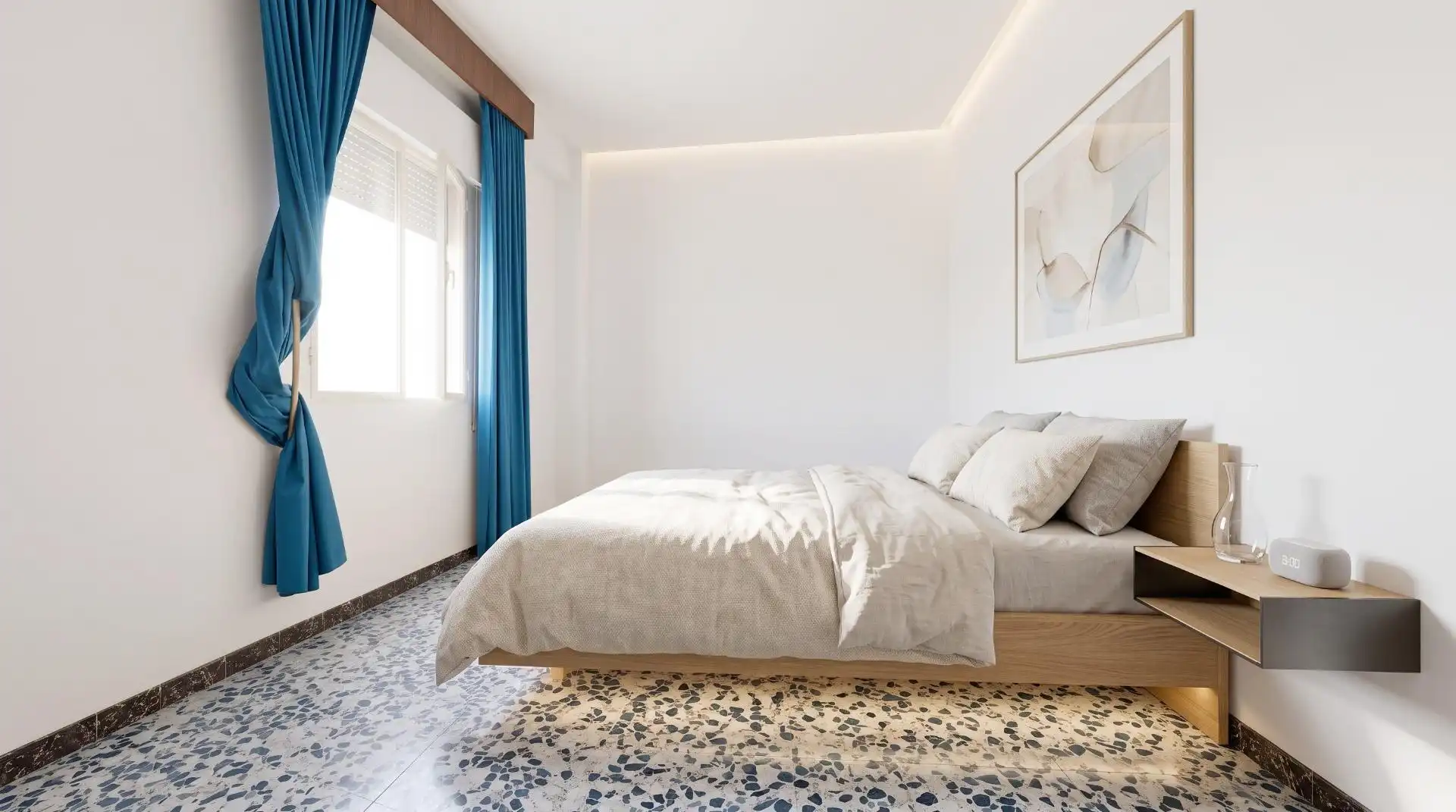 Habitación de Casa adosada en venta en Sanlúcar la Mayor con Aire acondicionado, Calefacción y Terraza