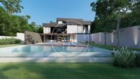 Swimming pool of House or chalet for sale in  Barcelona Capital  with Air Conditioner, Heating and Terrace