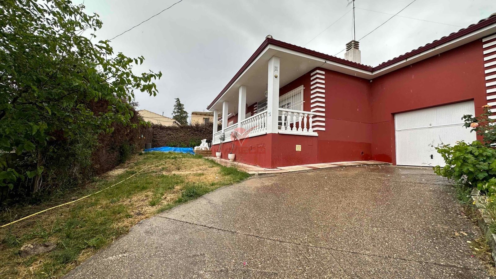 Exterior view of House or chalet for sale in Huelves  with Heating, Private garden and Swimming Pool