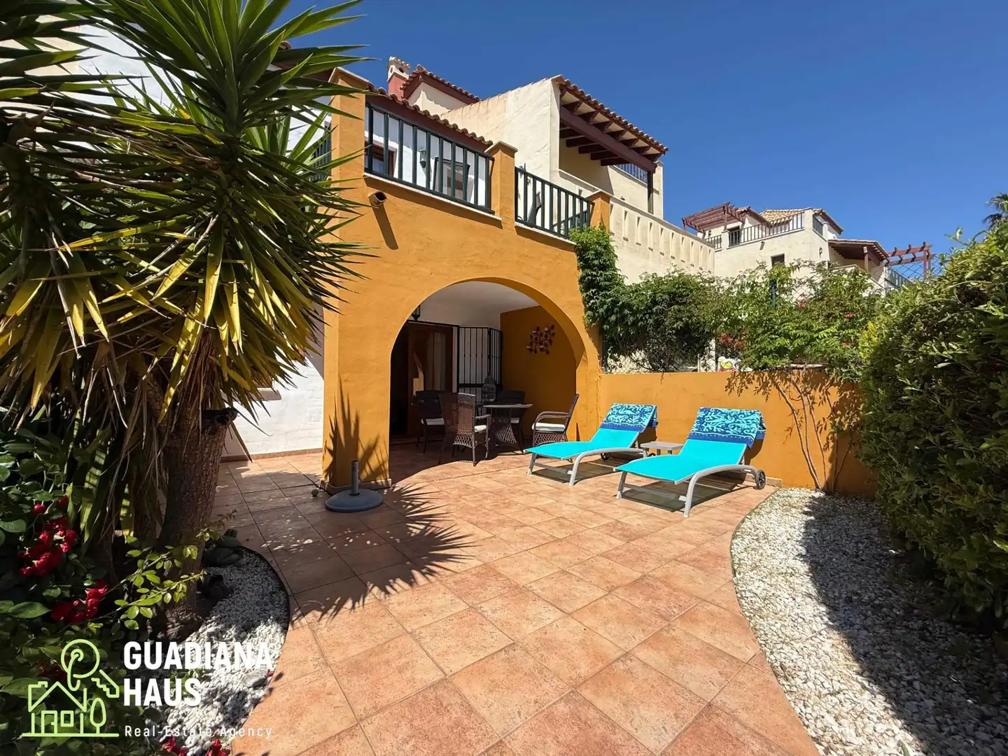Exterior view of Detached homes for sale in Ayamonte  with Air Conditioner, Heating and Private garden