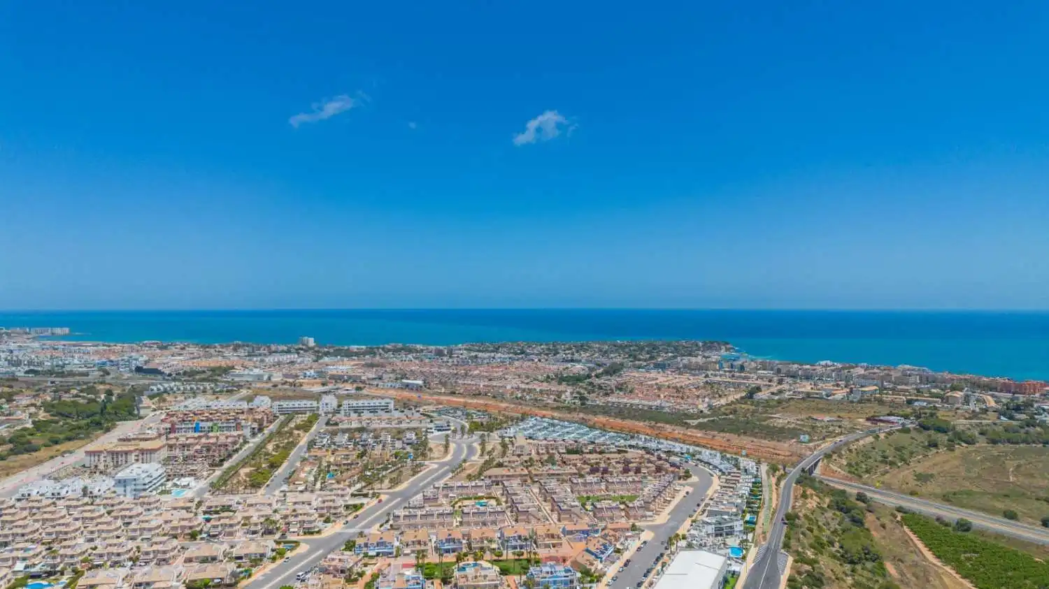 Vista exterior de Casa o xalet en venda en Orihuela Costa