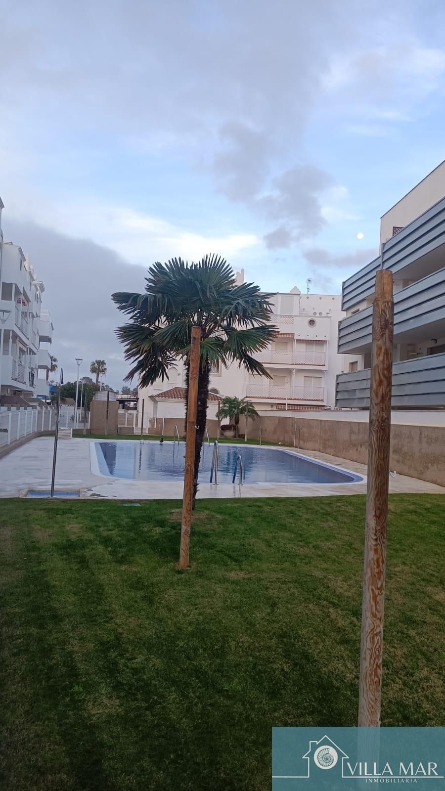 Swimming pool of Flat for sale in Rota  with Terrace, Storage room and Community pool