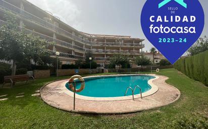 Swimming pool of Flat for sale in Vandellòs i l'Hospitalet de l'Infant  with Air Conditioner, Terrace and Balcony