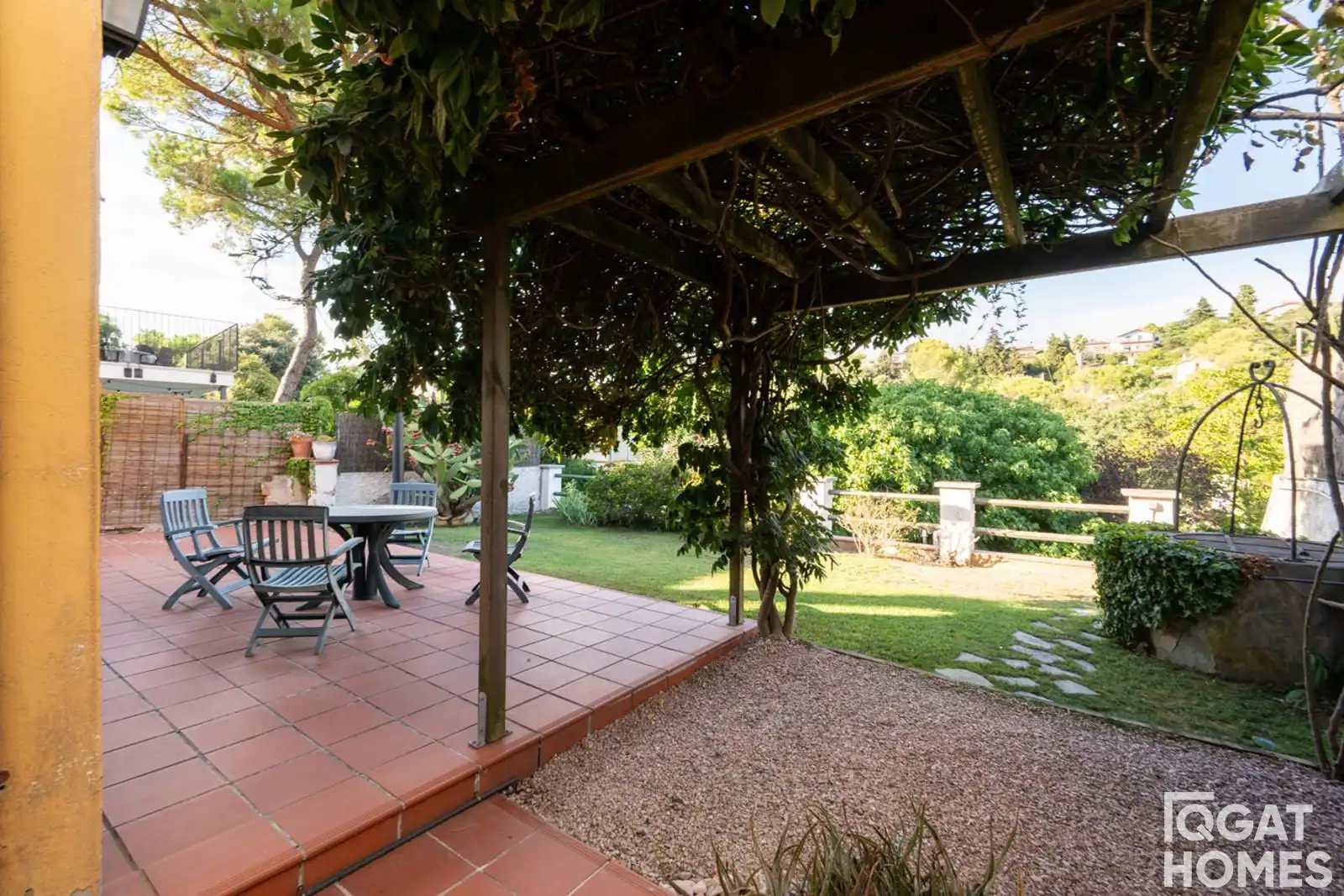 Terrassa de Casa o xalet en venda en Sant Cugat del Vallès amb Aire condicionat, Calefacció i Terrassa