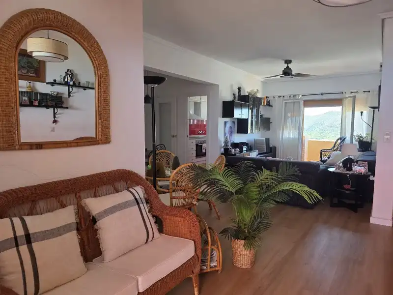 Wohnzimmer von Wohnungen zum Verkauf in Cullera mit Klimaanlage, Heizung und Parkett