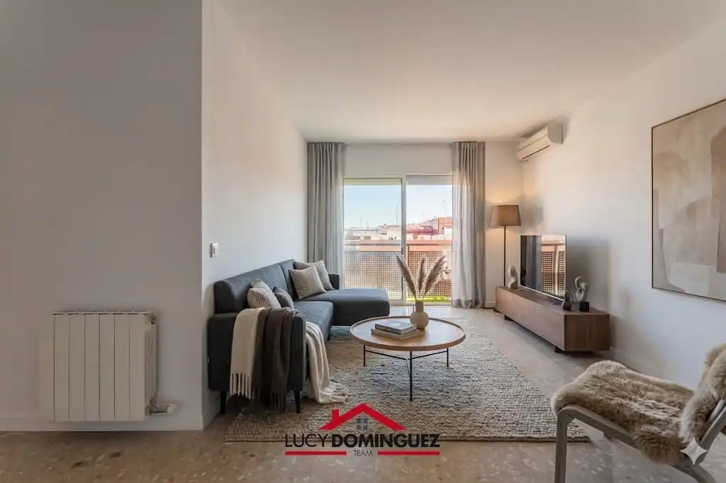 Wohnzimmer von Maisonette zum Verkauf in Mataró mit Klimaanlage, Heizung und Terrasse