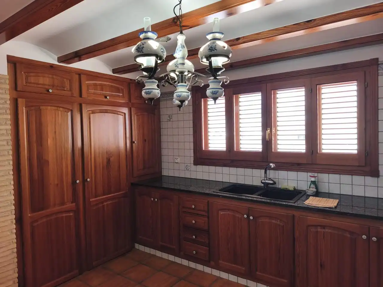Cocina de Casa o chalet en venta en Favara con Jardín privado, Terraza y Piscina