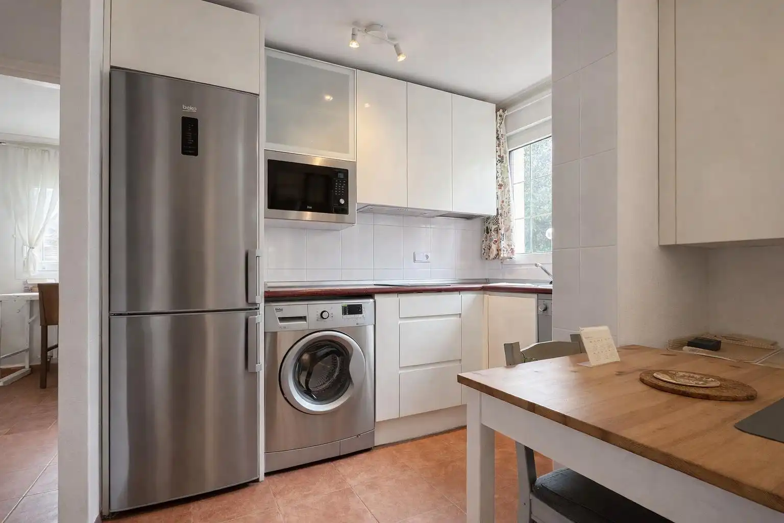 Cocina de Apartamento en venta en Ruiloba con Calefacción y Jardín privado