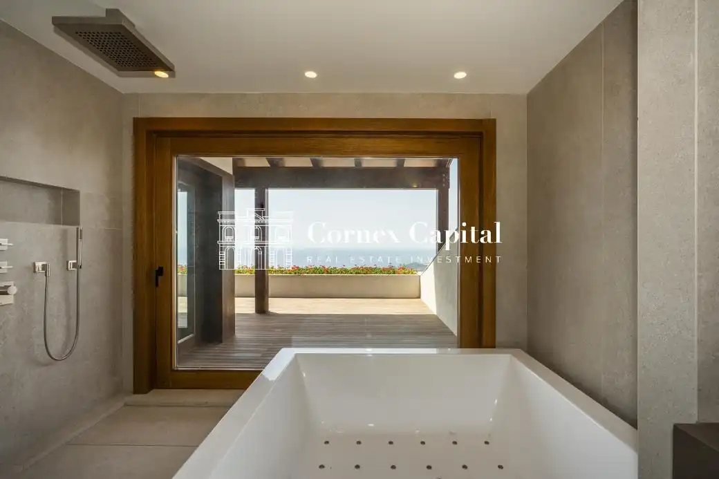Terrace of Houses for sale in Sant Andreu de Llavaneres  with Air Conditioner, Heating and Private garden