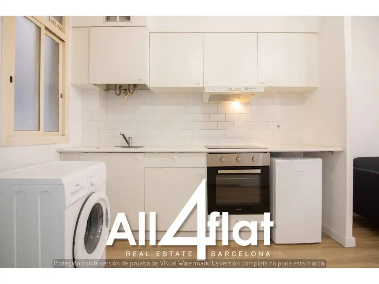 Cocina de Estudio de alquiler en Ciutat Vella