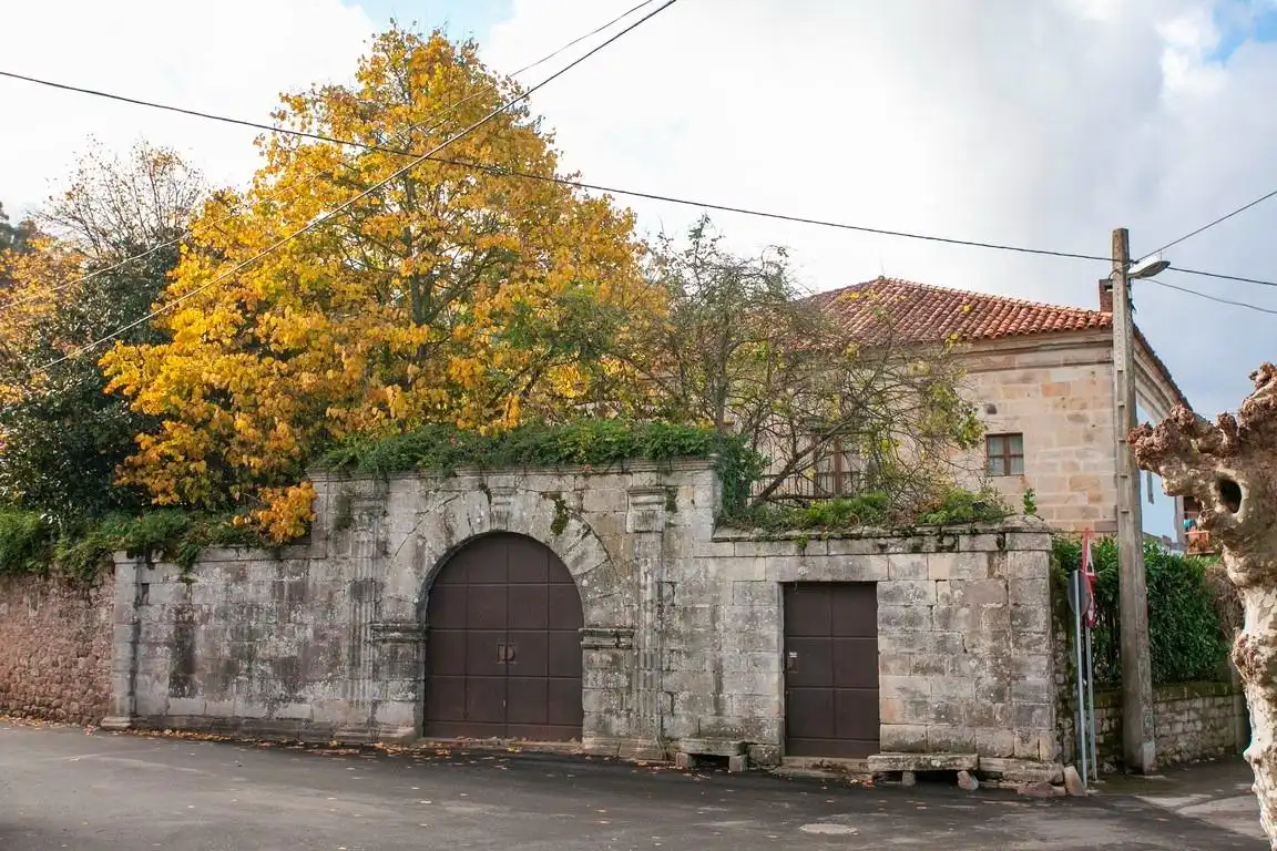 Vista exterior de Casa o chalet en venta en Mazcuerras con Jardín privado y Piscina