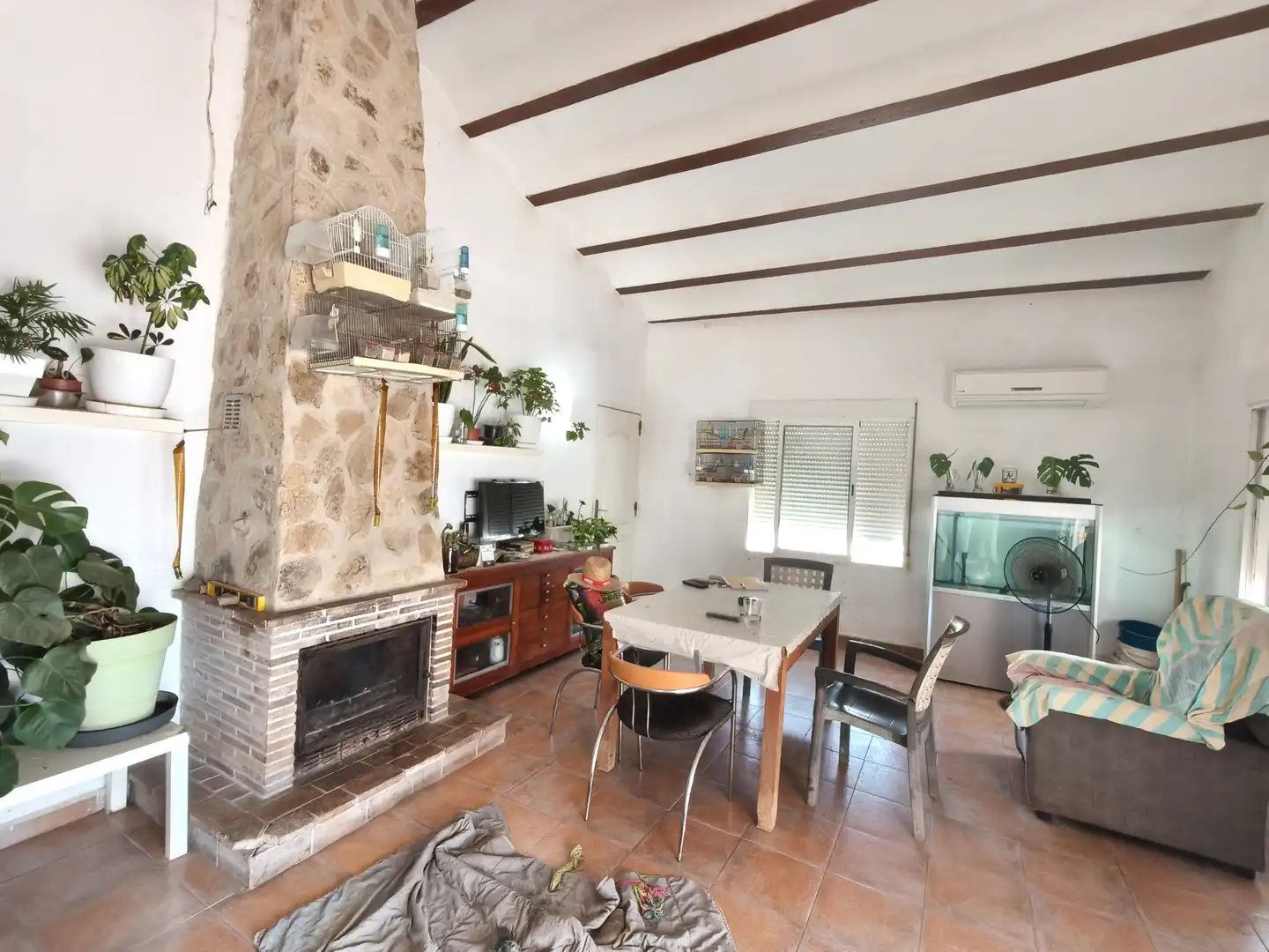 Sala de estar de Casa o chalet en venta en Montroi / Montroy con Jardín privado, Terraza y Trastero