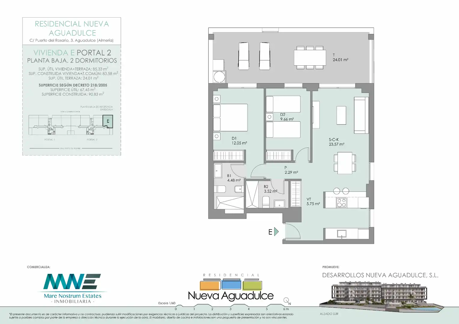 Planta baja en venta en Calle Puerto del Rosario, 3, Aguadulce Norte
