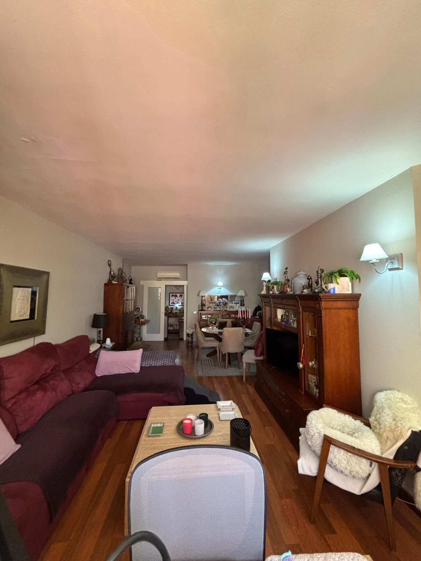 Sala de estar de Piso en venta en  Palma de Mallorca con Aire acondicionado, Jardín privado y Parquet