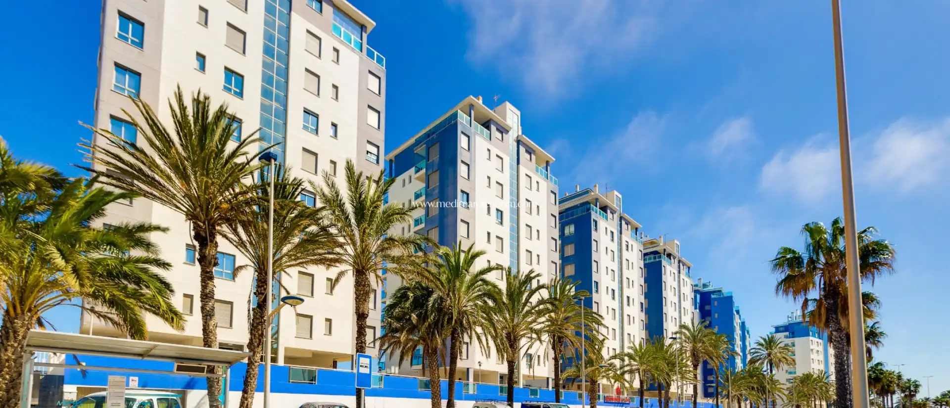 Exterior view of Duplexes for sale in La Manga del Mar Menor  with Air Conditioner, Heating and Private garden