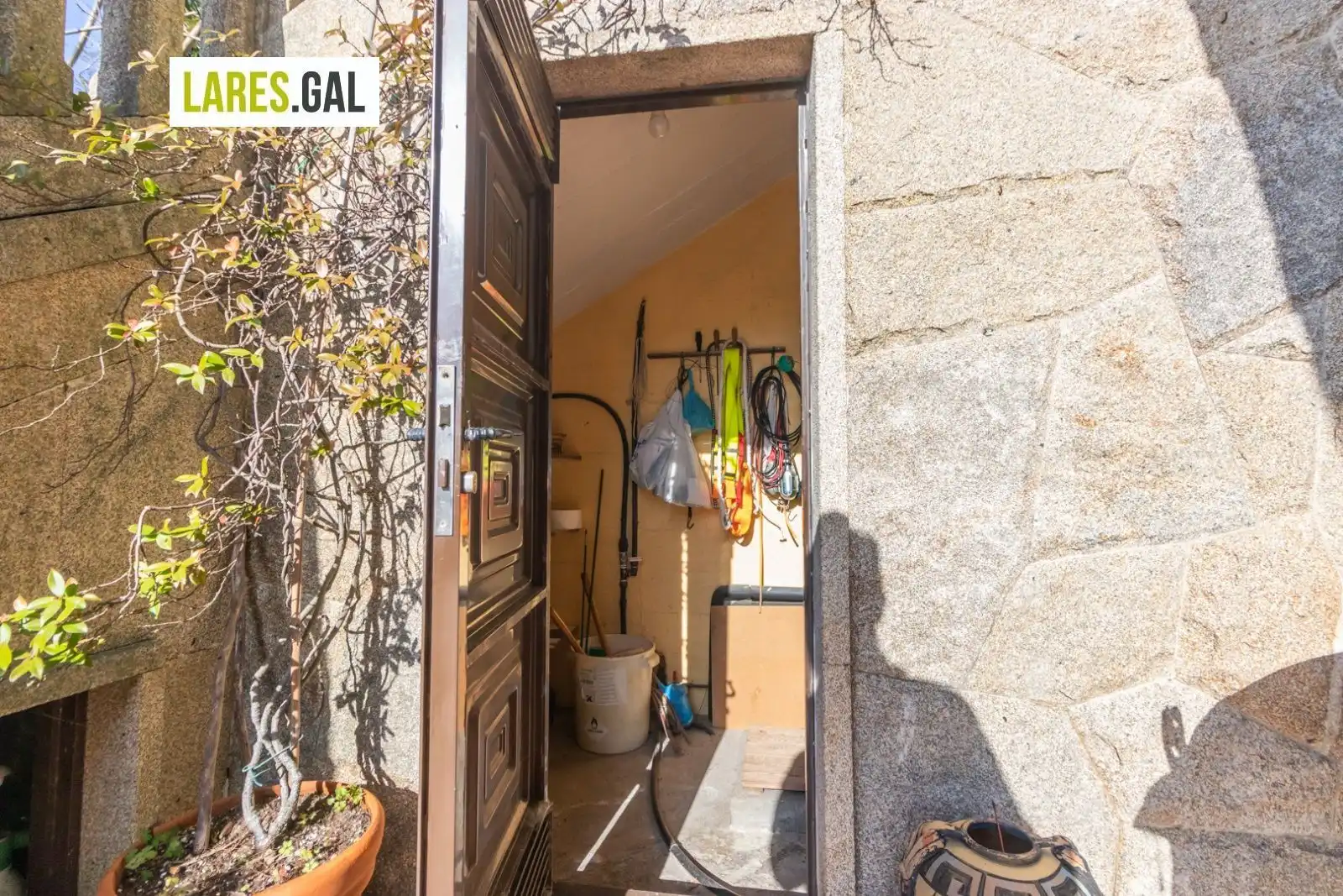 Jardí de Casa o xalet de lloguer en Moaña amb Calefacció, Terrassa i Moblat