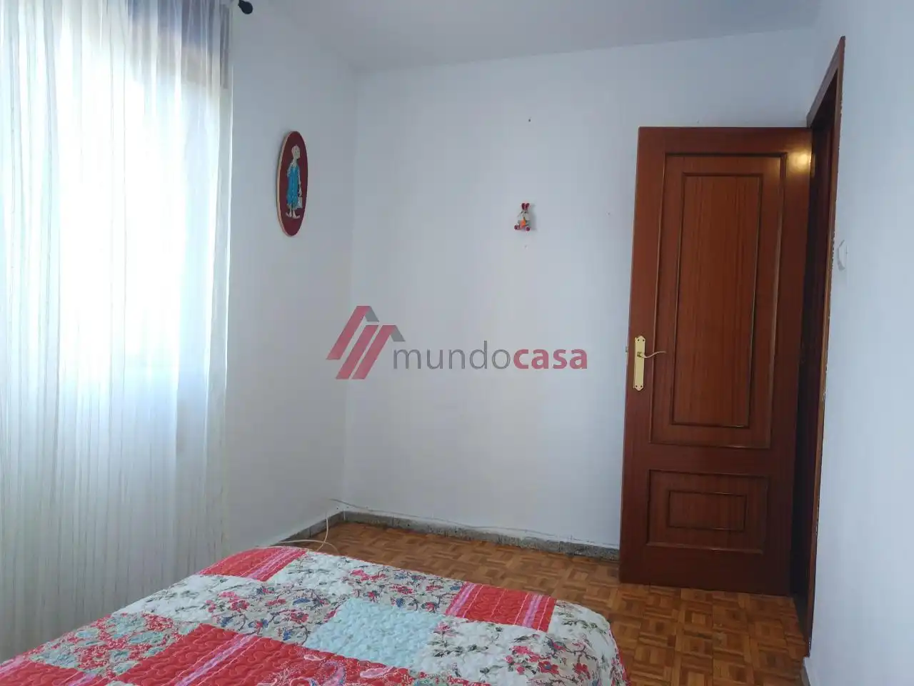 Bedroom of Flat for sale in Ferrol  with Terrace, Storage room and Furnished