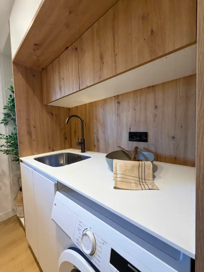 Cocina de Piso en venta en Oviedo  con Calefacción, Parquet y Terraza