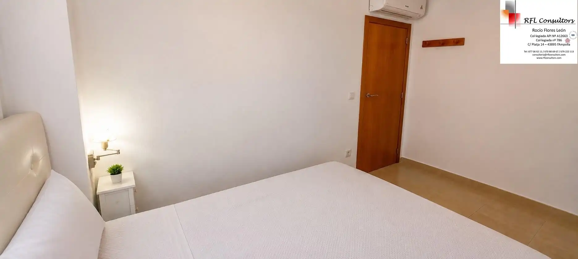 Bedroom of Apartments for rent in Torreblanca  with Air Conditioner, Heating and Terrace