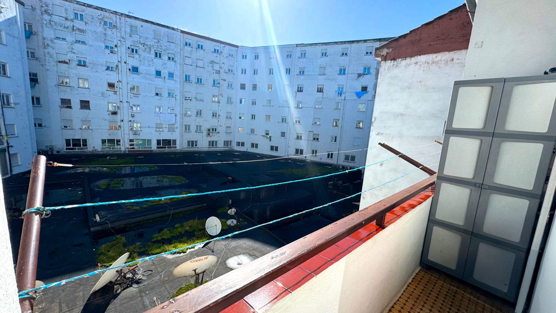 Vista exterior de Pis en venda en Torrelavega  amb Calefacció, Terrassa i Moblat