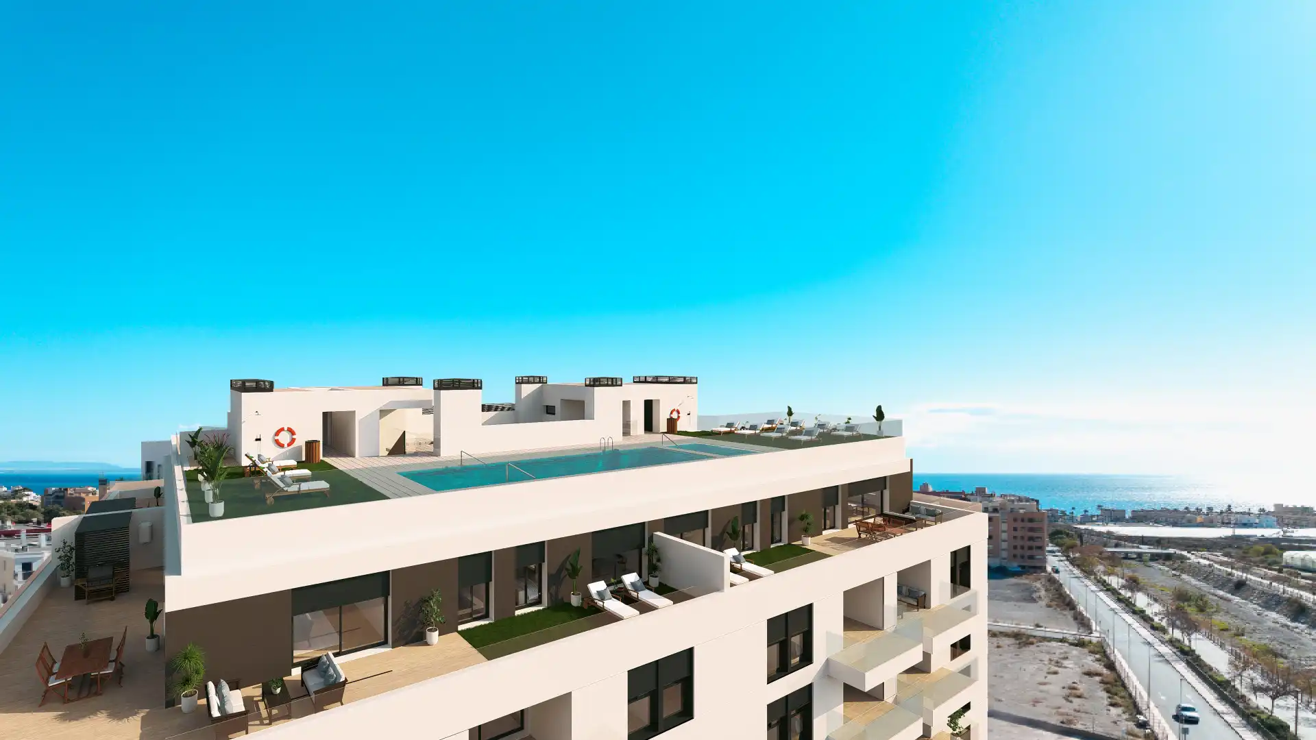 Planta baixa en venda a Calle Troya, Aguadulce Sur