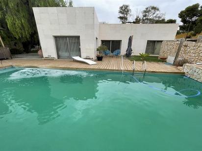 Piscina de Casa o xalet en venda en Alicante / Alacant amb Aire condicionat, Calefacció i Jardí privat