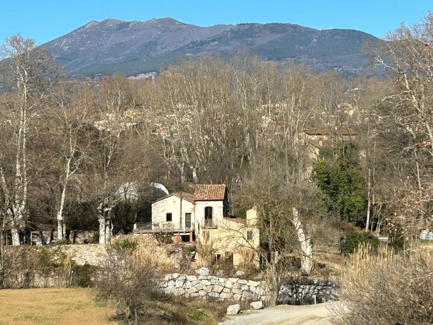 Vista exterior de Finca rústica en venda en Santa Maria de Palautordera amb Calefacció