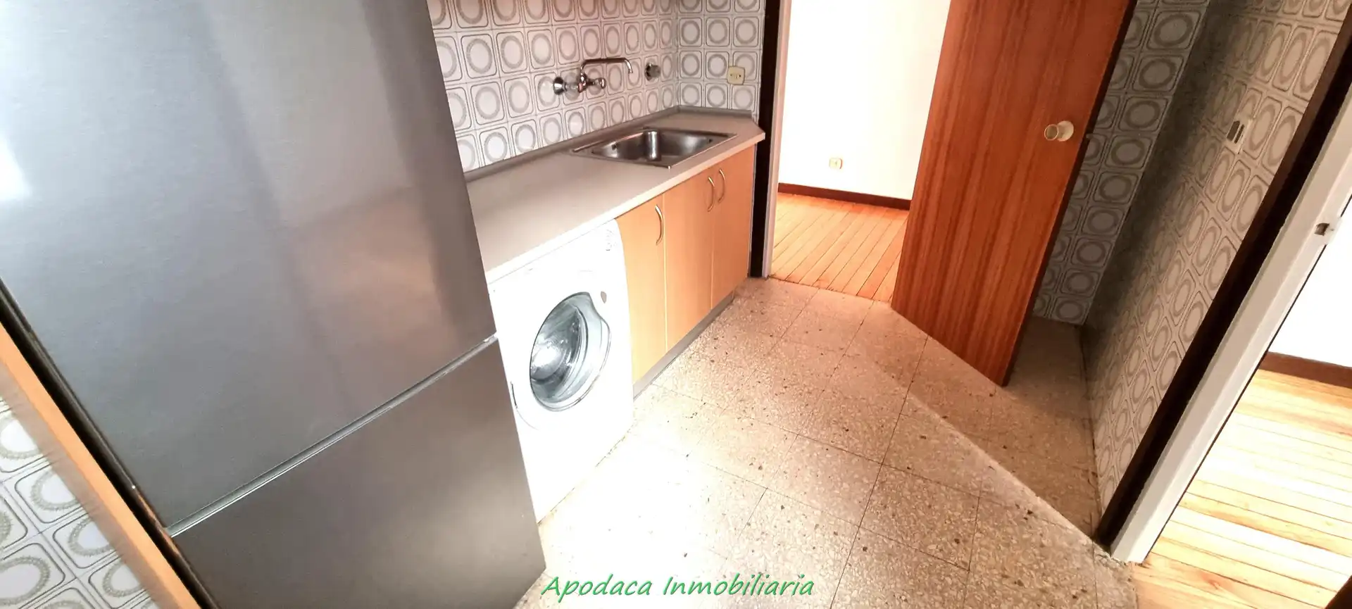 Kitchen of Flat for rent in Bilbao   with Heating, Terrace and Furnished