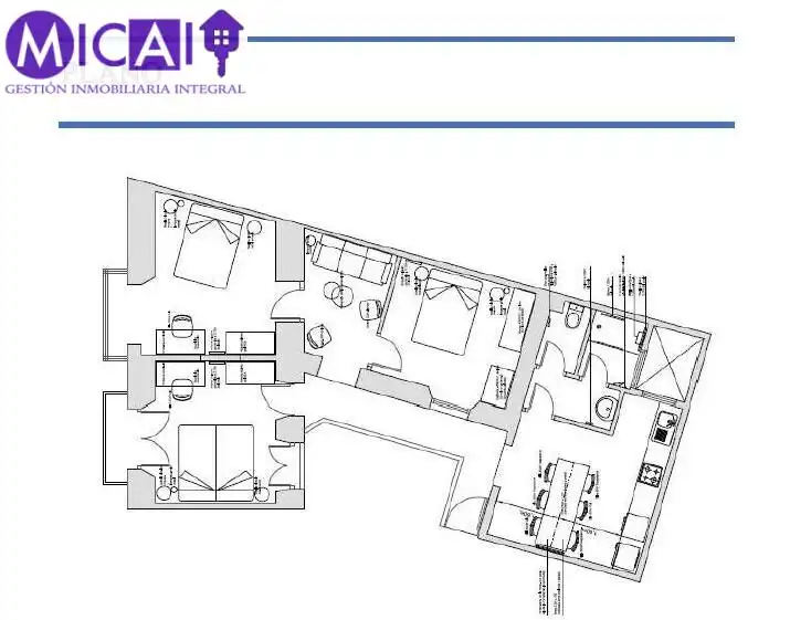 Piso en venta en Cádiz con Aire acondicionado, Amueblado y Balcón
