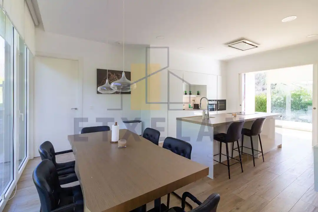 Dining room of Houses for sale in Berriz  with Heating, Private garden and Swimming Pool