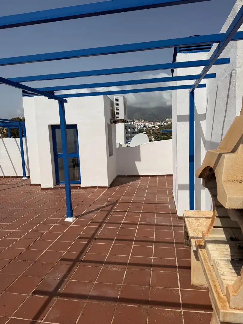 Terrasse von Wohnungen zum Verkauf in Benalmádena mit Klimaanlage, Heizung und Terrasse