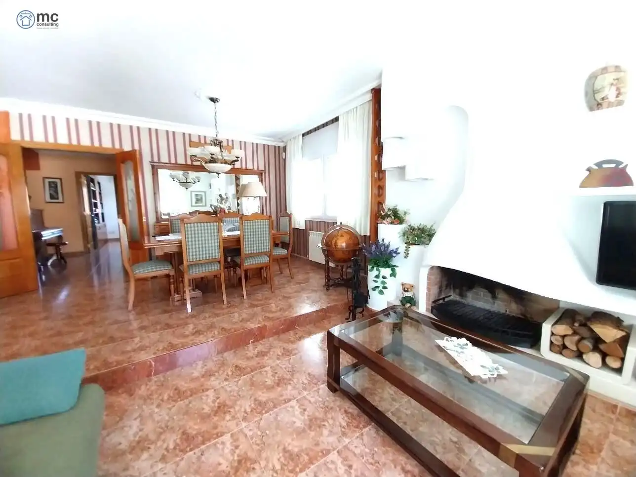 Living room of Houses for sale in Canovelles  with Air Conditioner, Private garden and Terrace