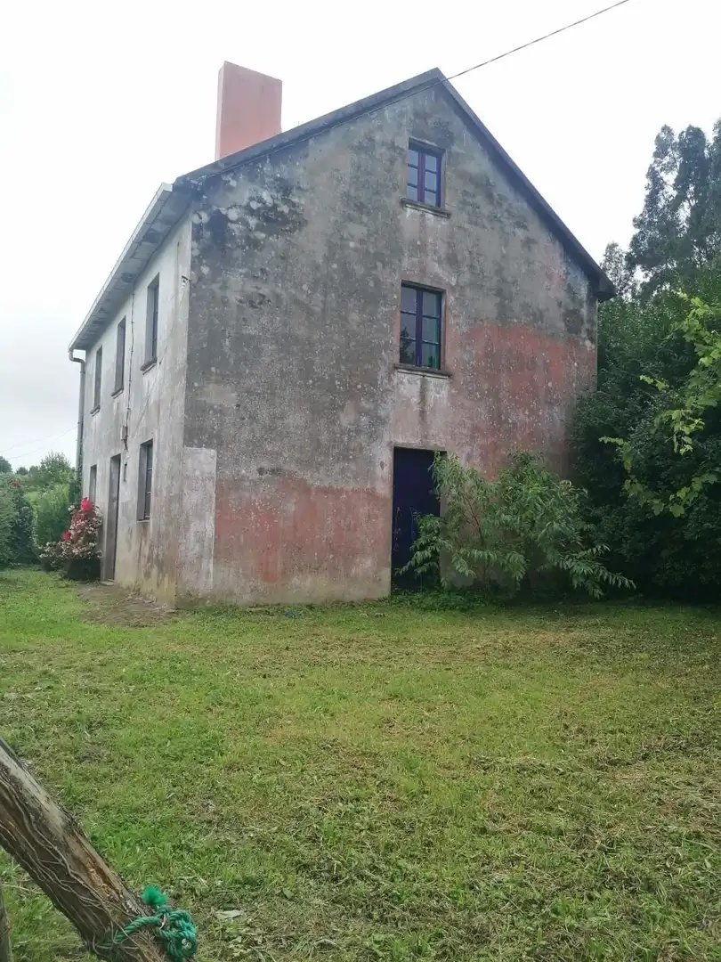 Vista exterior de Finca rústica en venda en Cedeira amb Jardí privat i Traster