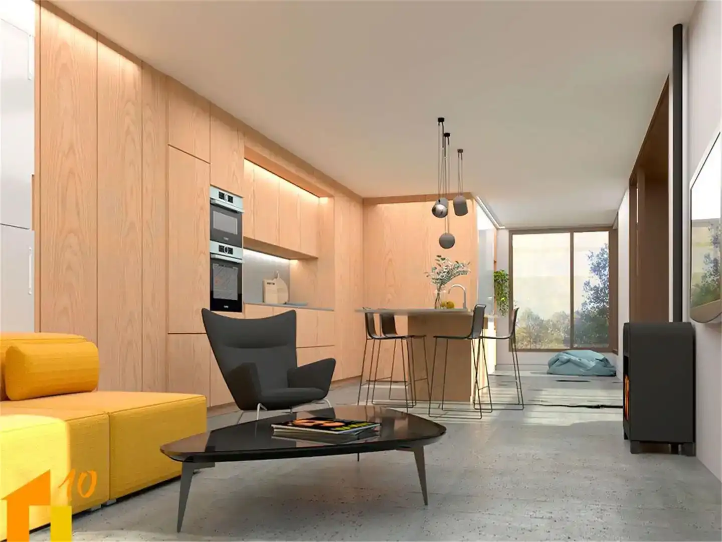 Sala d'estar de Loft en venda en Lerma