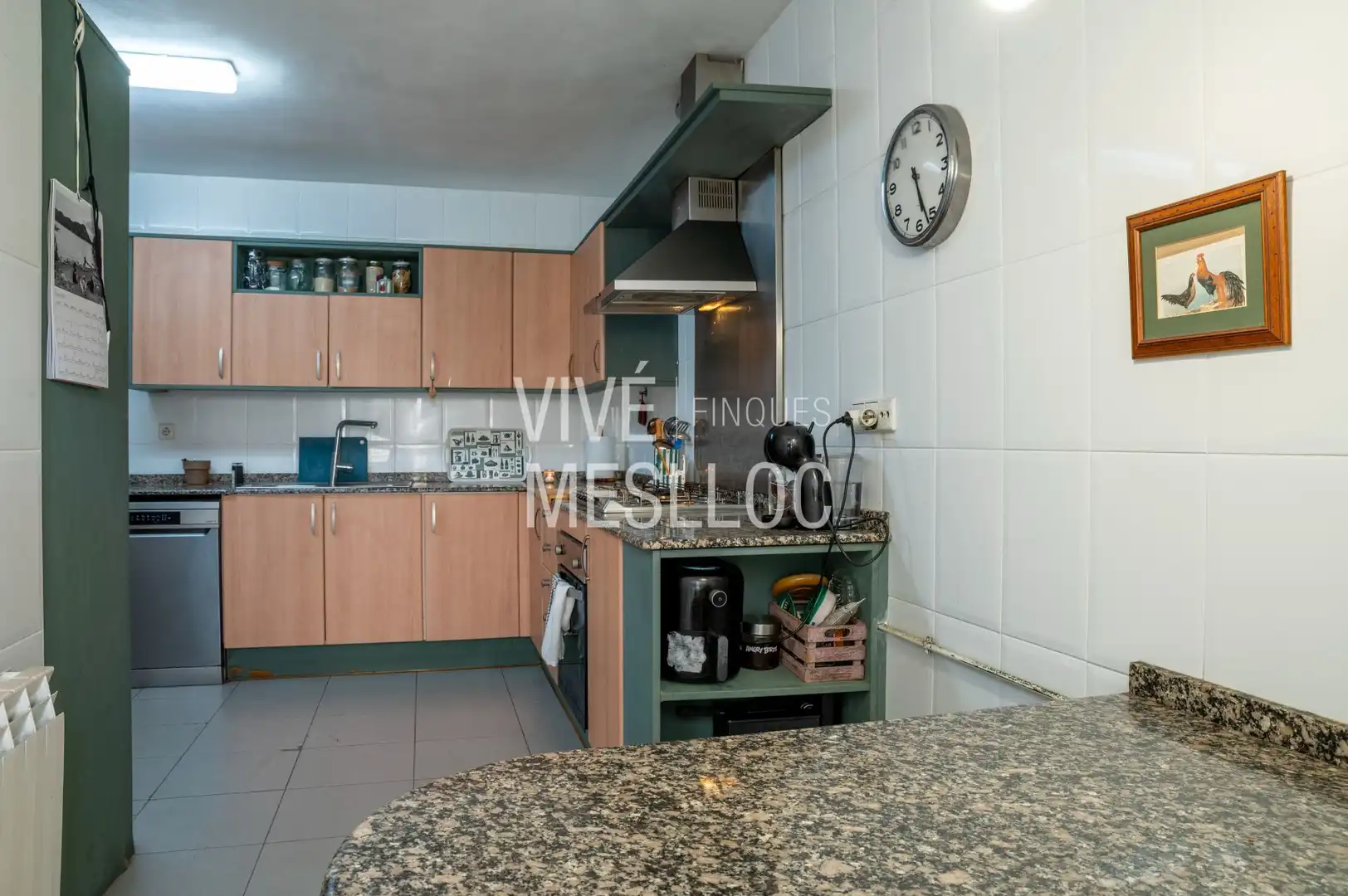 Cocina de Piso en venta en Alella con Calefacción, Terraza y Trastero