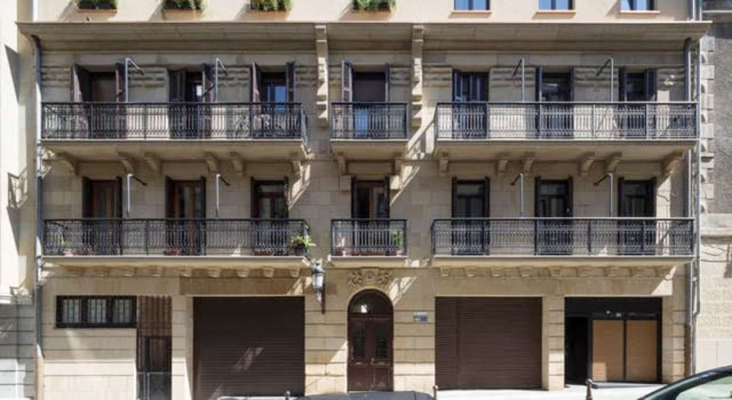 Exterior view of Flat to rent in Donostia - San Sebastián   with Heating, Parquet flooring and Microwave