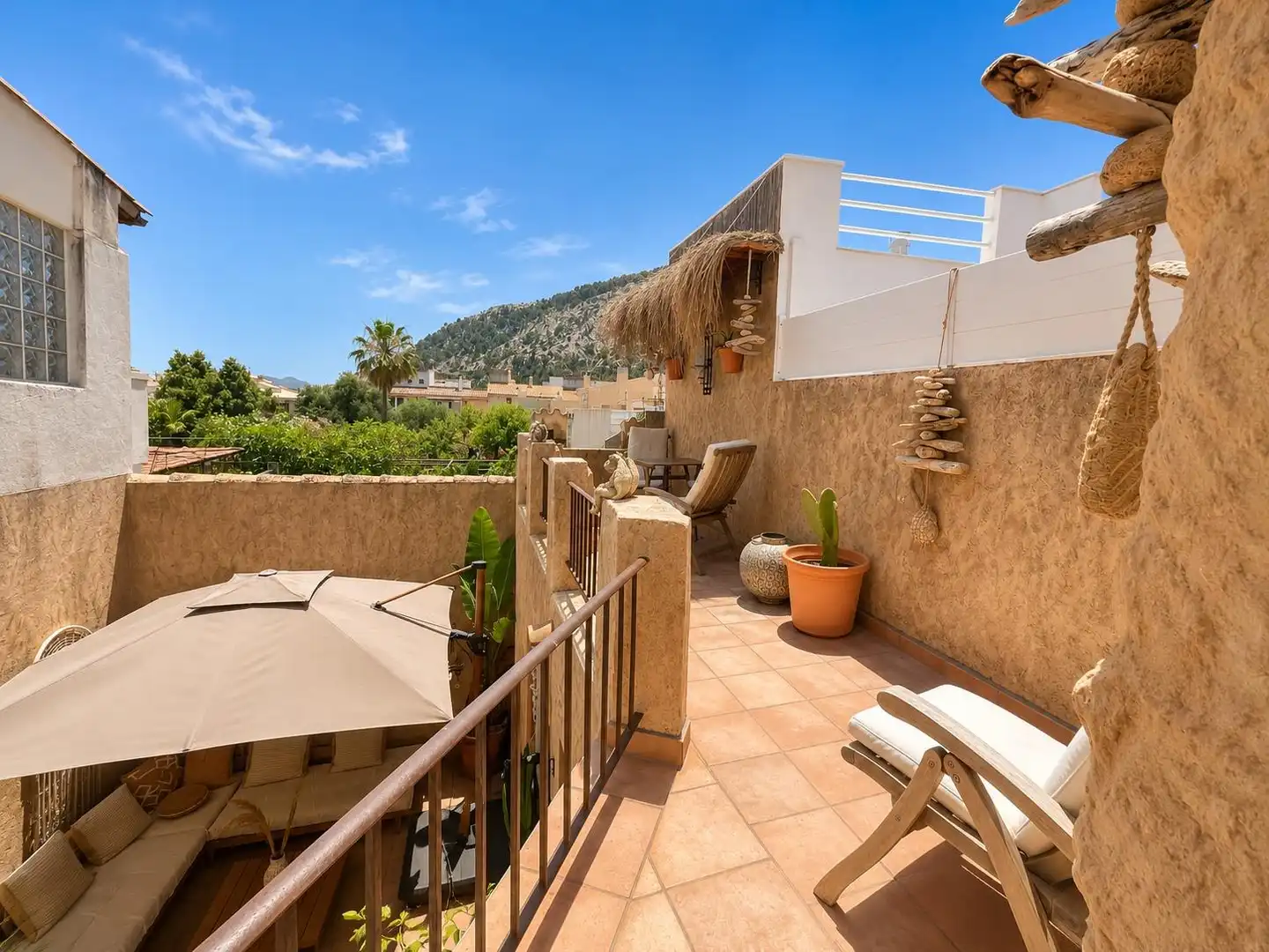 Terrace of Houses for sale in Pollença  with Air Conditioner, Terrace and Balcony