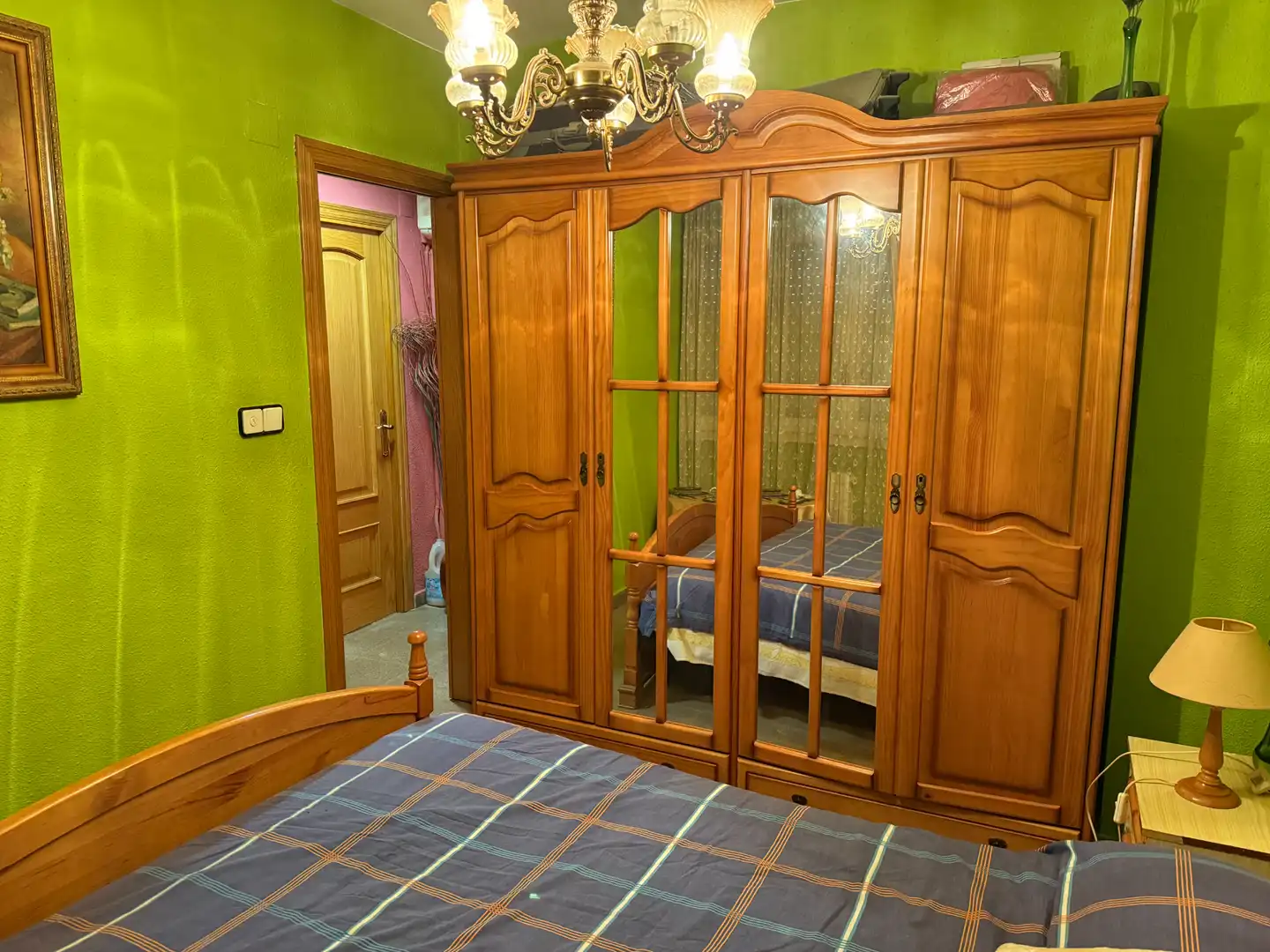 Habitación de Casa adosada en venta en Utebo con Aire acondicionado, Calefacción y Jardín privado