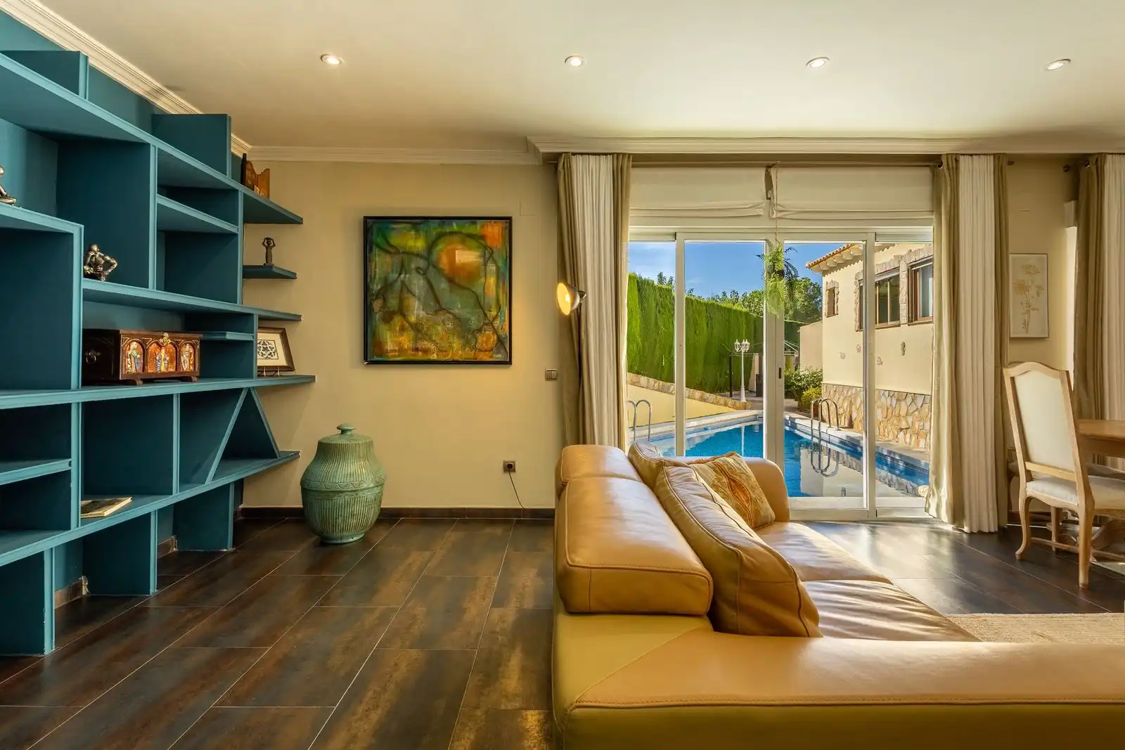 Living room of Houses for sale in Almoradí  with Private garden, Terrace and Swimming Pool