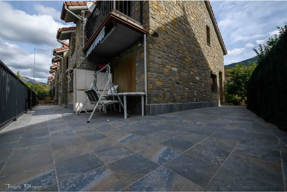 Terraza de Casa o chalet en venta en Huesca con Jardín privado, Terraza y Balcón