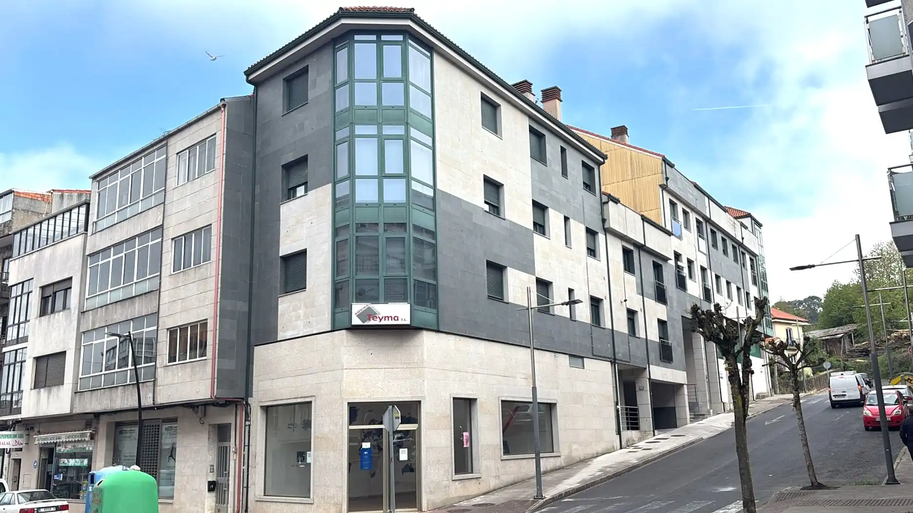 Vista exterior de Piso en venta en Lalín