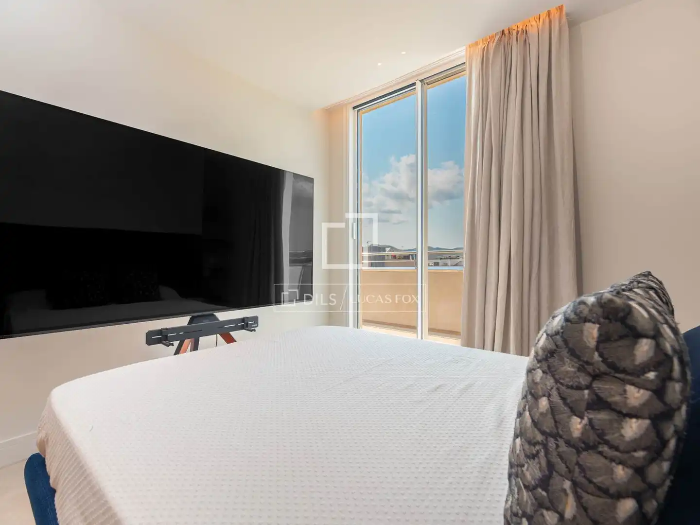 Bedroom of Flat for sale in Eivissa  with Air Conditioner, Heating and Furnished