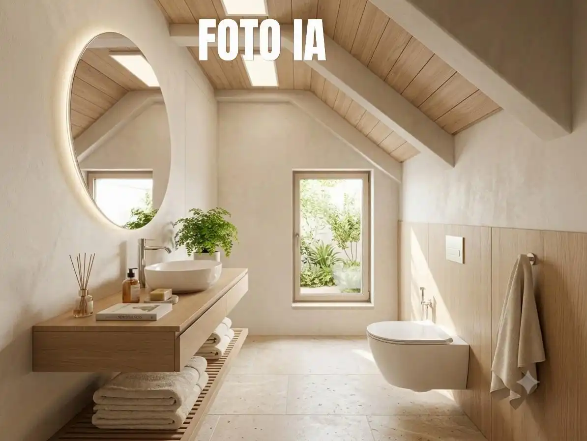 Baño de Casa adosada en venta en Lugo con Terraza