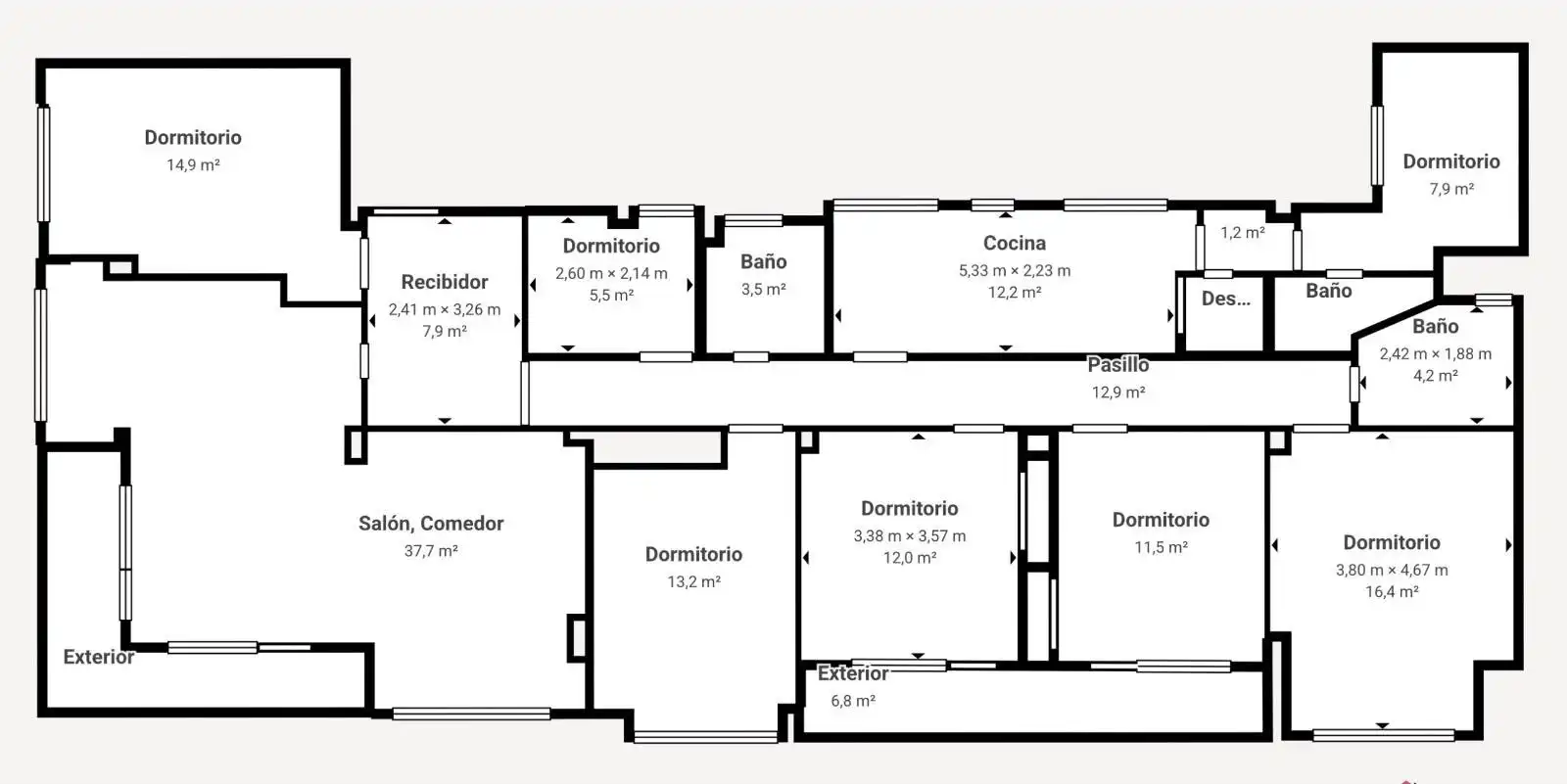 Wohnung zum Verkauf in Granada