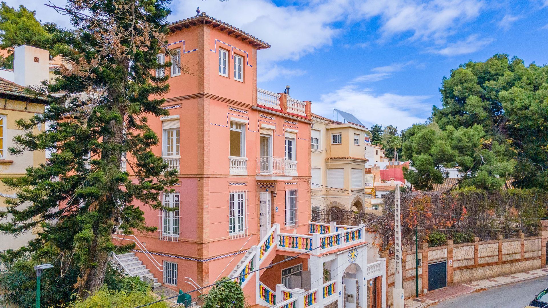 Vista exterior de Casa o xalet en venda en Málaga Capital amb Terrassa