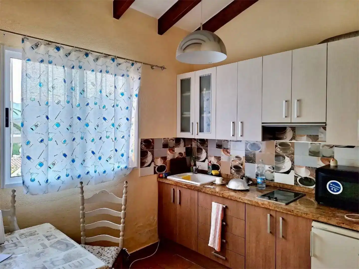 Kitchen of Houses for sale in Calpe / Calp  with Air Conditioner, Swimming Pool and Balcony