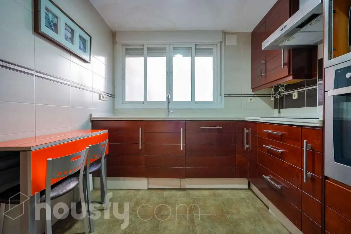 Kitchen of Flat for sale in Móstoles  with Air Conditioner, Heating and Terrace