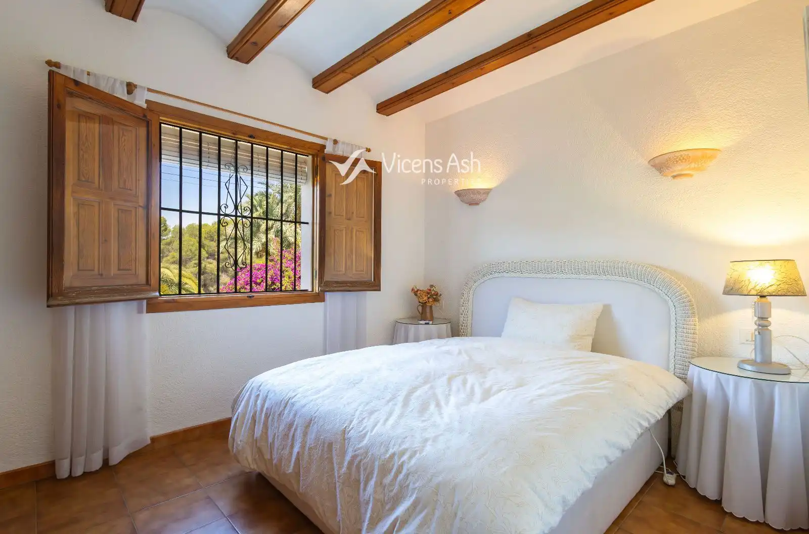 Bedroom of Houses for sale in Jávea / Xàbia  with Air Conditioner, Heating and Storage room