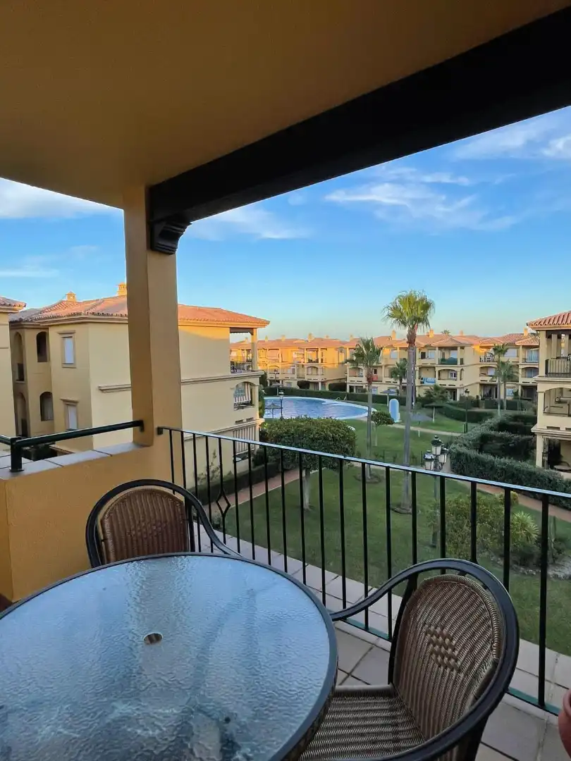Exterior view of Flat for rent in Chiclana de la Frontera  with Air Conditioner, Furnished and Oven