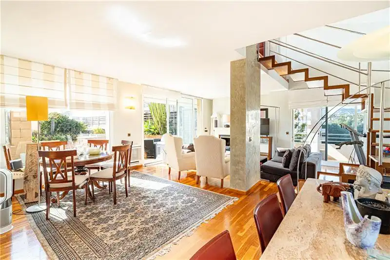 Sala d'estar de Àtic en venda en  Palma de Mallorca amb Aire condicionat, Calefacció i Terrassa